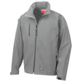 Silver - Front - Result Mens Soft Shell Jacket