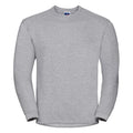 Light Oxford - Front - Russell Unisex Adult Heavyweight Sweatshirt