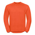 Orange - Front - Russell Unisex Adult Heavyweight Sweatshirt