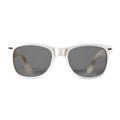 White - Front - Bullet Sun Ray Sunglasses