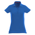 Classic Royal Blue - Front - Slazenger Advantage Short Sleeve Ladies Polo