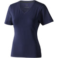 Navy - Front - Elevate Womens-Ladies Kawartha Short Sleeve T-Shirt