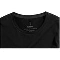Solid Black - Side - Elevate Womens-Ladies Ponoka Long Sleeve T-Shirt