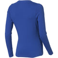 Blue - Back - Elevate Womens-Ladies Ponoka Long Sleeve T-Shirt