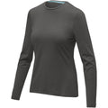 Storm Grey - Side - Elevate Womens-Ladies Ponoka Long Sleeve T-Shirt