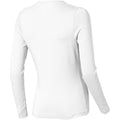 White - Back - Elevate Womens-Ladies Ponoka Long Sleeve T-Shirt