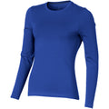 Blue - Front - Elevate Womens-Ladies Ponoka Long Sleeve T-Shirt