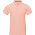 Pale Blush Pink - Front - Elevate Mens Calgary Short Sleeve Polo