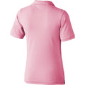 Light Pink - Back - Elevate Calgary Short Sleeve Ladies Polo
