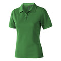 Fern Green - Front - Elevate Calgary Short Sleeve Ladies Polo