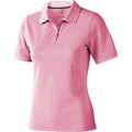 Light Pink - Front - Elevate Calgary Short Sleeve Ladies Polo