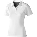 White - Front - Elevate Markham Short Sleeve Ladies Polo