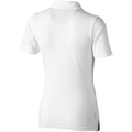 White - Back - Elevate Markham Short Sleeve Ladies Polo