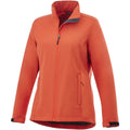 Orange - Front - Elevate Womens-Ladies Maxson Softshell Jacket