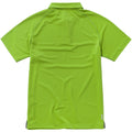 Apple Green - Back - Elevate Mens Ottawa Short Sleeve Polo