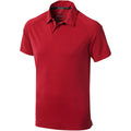 Red - Front - Elevate Mens Ottawa Short Sleeve Polo