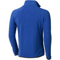 Blue - Back - Elevate Mens Brossard Micro Fleece