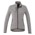 Heather Grey - Front - Elevate Womens-Ladies Tremblant Knit Jacket