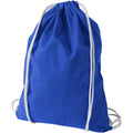 Royal Blue - Front - Bullet Oregon Cotton Premium Rucksack (Pack Of 2)