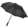 Solid Black - Front - Bullet 23 Inch Barry Automatic Umbrella (Pack of 2)
