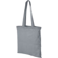 Grey - Front - Bullet Carolina Cotton Tote (Pack Of 2)