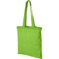 Lime - Front - Bullet Carolina Cotton Tote (Pack Of 2)