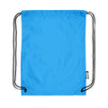 Light Blue - Back - Bullet Oriole Recycled Drawstring Backpack