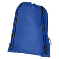Royal Blue - Front - Bullet Oriole Recycled Drawstring Backpack