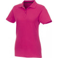 Magenta - Front - Elevate Womens-Ladies Helios Short Sleeve Polo Shirt