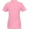 Light Pink - Back - Elevate Womens-Ladies Helios Short Sleeve Polo Shirt