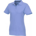 Light Blue - Front - Elevate Womens-Ladies Helios Short Sleeve Polo Shirt
