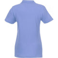 Light Blue - Back - Elevate Womens-Ladies Helios Short Sleeve Polo Shirt