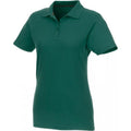 Forest Green - Front - Elevate Womens-Ladies Helios Short Sleeve Polo Shirt