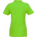 Apple Green - Back - Elevate Womens-Ladies Helios Short Sleeve Polo Shirt