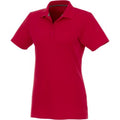 Red - Front - Elevate Womens-Ladies Helios Short Sleeve Polo Shirt