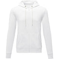 White - Front - Elevate Mens Theron Hoodie