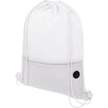 White - Pack Shot - Bullet Oriole Mesh Drawstring Bag