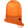 Orange - Lifestyle - Bullet Oriole Mesh Drawstring Bag
