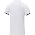 White - Lifestyle - Elevate Mens Morgan Short-Sleeved Polo Shirt