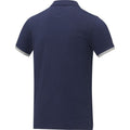 Navy - Lifestyle - Elevate Mens Morgan Short-Sleeved Polo Shirt