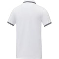 White - Lifestyle - Elevate Mens Amarago Short-Sleeved Polo Shirt