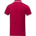 Red - Lifestyle - Elevate Mens Amarago Short-Sleeved Polo Shirt