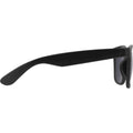 Solid Black - Side - Unisex Adult Sun Ray Sunglasses