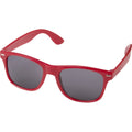 Red - Front - Sun Ray Recycled Plastic Sunglasses