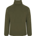 Pine Green - Back - Roly Mens Artic Full Zip Fleece Jacket