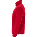 Red - Side - Roly Mens Artic Full Zip Fleece Jacket