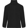 Solid Black - Front - Roly Mens Artic Full Zip Fleece Jacket