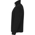 Solid Black - Side - Roly Mens Artic Full Zip Fleece Jacket