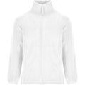 White - Front - Roly Mens Artic Full Zip Fleece Jacket
