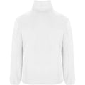 White - Back - Roly Mens Artic Full Zip Fleece Jacket